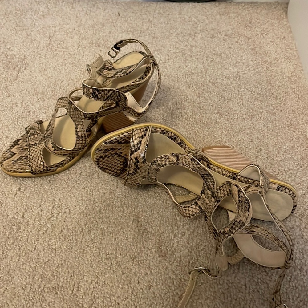 Womens size 37 sandals.  Brand new, never worn.